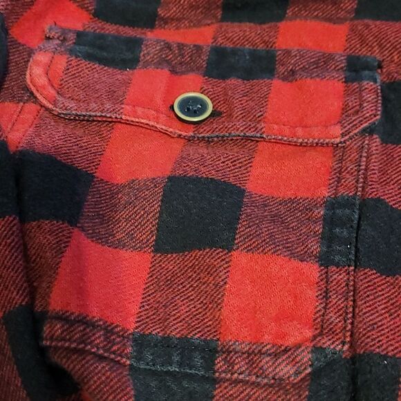 Jachs plaid mens Shacket - Picture 3 of 7